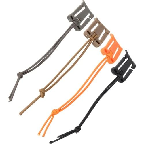 5X EDC Tool Backpack Carabiner Molle Buckle Clip Winder for Securing Straps