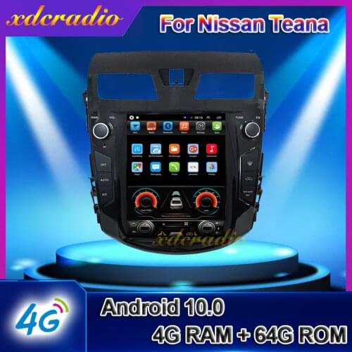 Xdcradio 10.4" Android 10.0 For Nissan Teana Altima Car Radio Automotivo Car DVD Multimedia Player Navigation 2013-2019