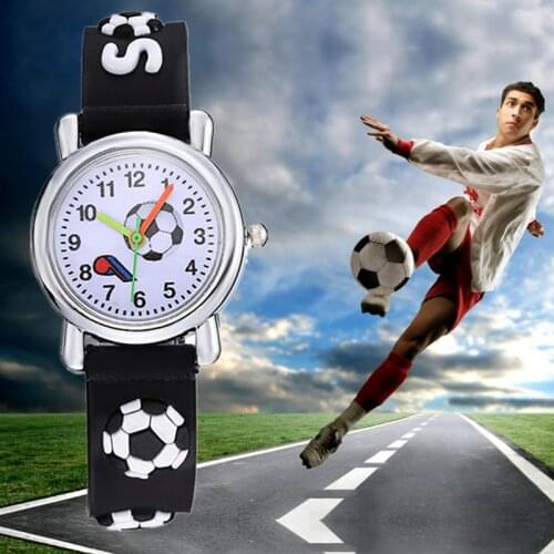 New Cute Kids Watches Boys Girls Cartoon Ball Quartz Wrist Watch Children Silicone Strap Bracelet Baby Clock Gifts Montre Enfant