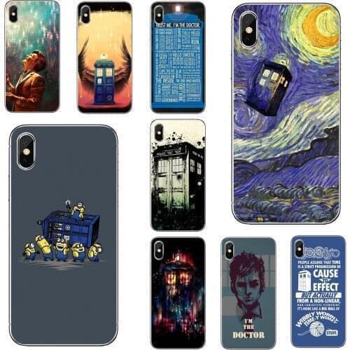 Doctor-Who-Tardis-Police-Box For Huawei P30 P40 P20 P7 P8 P9 P10 Lite Plus Pro 2015 2016 2017 Mini Silicone Phone Skin Cover