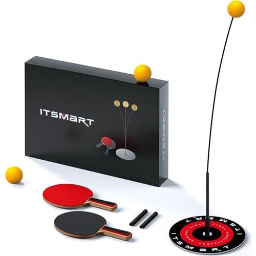 Elastic Soft Shaft Table Tennis Trainer Elastic Rod Training Ball With Leisure Decompression Sports Set Children Educational Toy