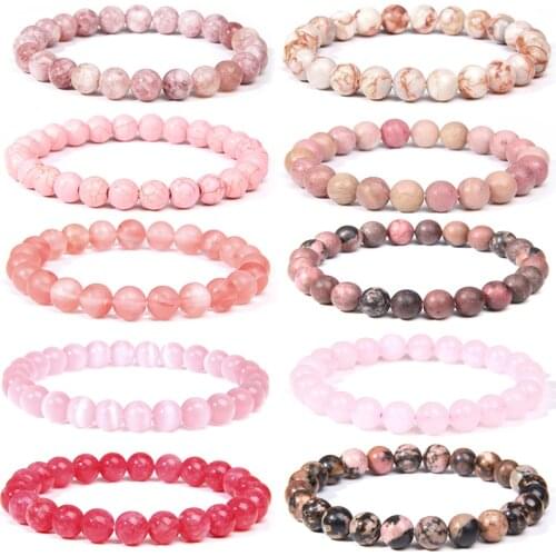 GolbalJew Pink Bracelets