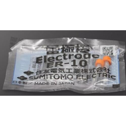 Oringal ER-10 Electrodes for Fiber fusion splicer TYPE-39 TYPE-66 TYPE-81C/82C T-600C T-400S A Pair