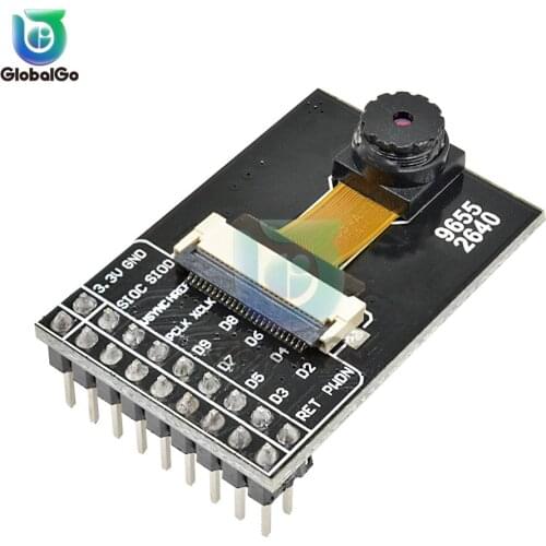 OV9655 2640 18pin Camera Module Board 1.3 MegaPixel Camera Chip Development Board Kit for Arduino