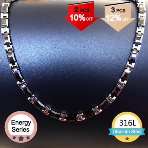 ARADOO Magnetic Health Energy Anti-Radiation Strengthen Immunity Stay Slim Improve Skin Quality Magnet Necklace