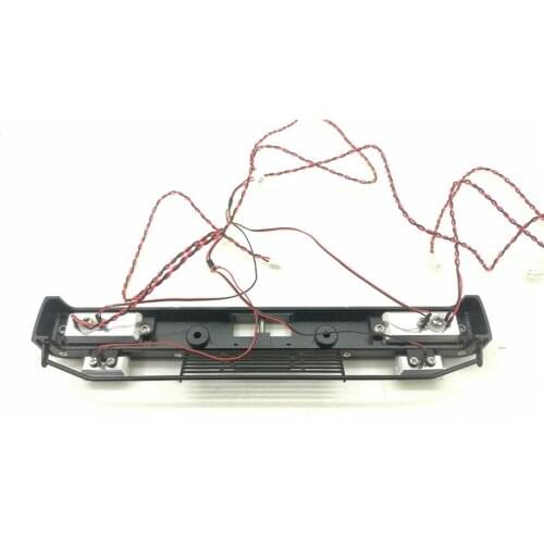 Aluminium alloy Front Bumper with LED Lamp for TAMIYA 56301 56305 Benz 1838 RC Tractor Trailer Truck Upgrade Parts