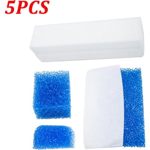 5PCS/1 Set HEPA Filter for Thomas Twin Genius 787203 Robot Vacuum Cleaner Parts Replacement Dust Filters