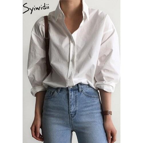 Женские классические рубашки Syiwidii China At AliExpress