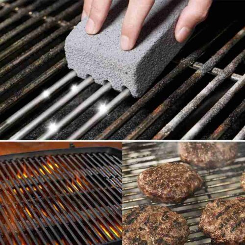 1pcs Bbq Grill Cleaning Brick Block Barbecue Cleaning Stone Stain Grease Cleaner Bbq Tools
