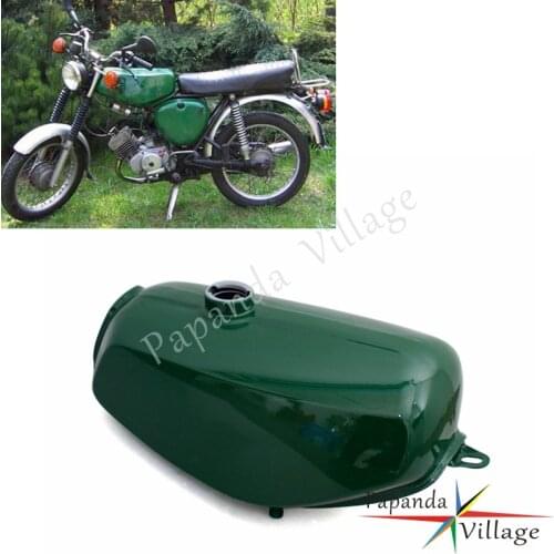 For Simson S50 S51 S70 Motorcycle Accessories Steel Green Gas Tank Replacement Oil Fuel Tank