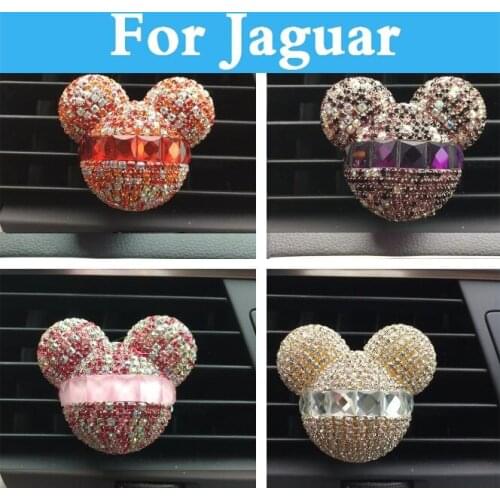 Car Ornaments Diamond Air Conditioning Refreshing Agent Perfumes For Jaguar Xe Xf Xfr Xj Xjr Xk Xkr X-Type F-Pace F-Type S-Type
