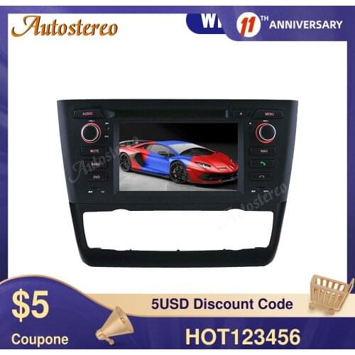 For BMW 1 116i 118i 120M 125M Android 10 Wireless Carplay Car Multimedia player GPS Navigation Auto Radio Stereo Head Unit Music