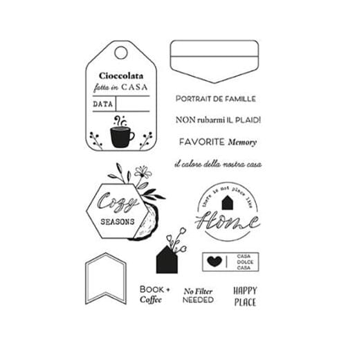 French Clear Stamp for Scrapbooking Transparent Silicone Rubber DIY Photo Album Decor 1116