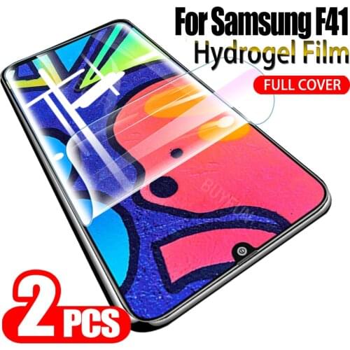 2PCS Hydrogel Film For Samsung Galaxy F41 Screen Protector Display Protective Film For samsung a30s a10s a20s a21s screen film