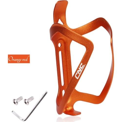 Mountain Bike Aluminum Alloy Frosted Water Cup Holder One-piece 6061 aluminum alloy Bottle Holder CNC Road Bike Bottle Holder
