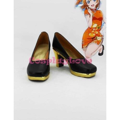 Kousaka Honoka Cheongsam All Member High Heel Yazawa Nico Cosplay Shoes Custom Made Japanese Anime Lovelive! Long Boots
