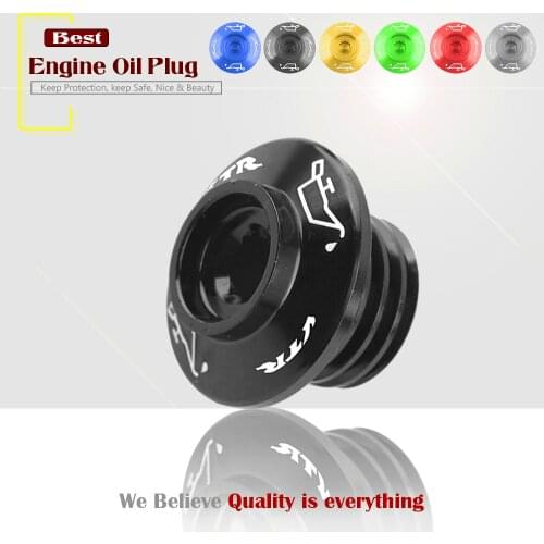 Engine Plug Cover Caps Screws Filter Oil Bolt for HONDA VTR1000 SP 2000-2005 XL 600 650 Transalp 1987-2007 XL1000V 1999-2011