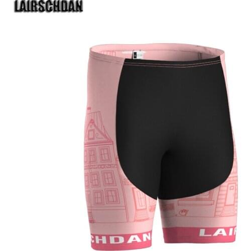 LairschDan 2021 Summer Cycling Shorts Women Fashion Pink Bicycle Racing Sports Pant Tight Cycliste Femme Mtb Enduro Bike Shorts