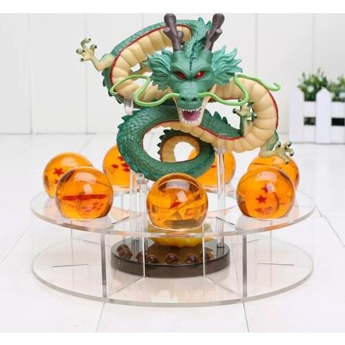 Dragon Ball Lamp Shenlong Action Figure Shenron Super Goku Remote Control LED Light Version Crystal Ball Stand Anime Figurine