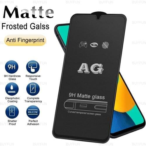 Frosted Matte 9D 9H Tempered Glass For Samsung Galaxy M32 6.4inch Screen Protector for samsung m 32 32m samsun m32 safety glass
