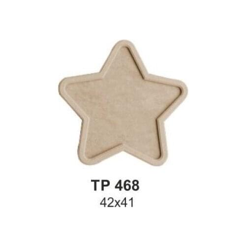 Can be dyed Star Tray Large paintable decorative objects декоративные предметы под роспись