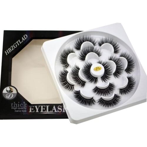 2019 New Mink Lashes 3D Mink Eyelashes Cruelty free Lashes Handmade Reusable Natural Eyelashes Popular False Lashes Makeup
