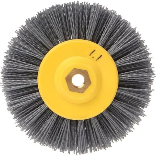 New 150x40mmxM14 Deburring Abrasive Steel Wire Brush Head Polishing Grinding Wheel Dropshipping