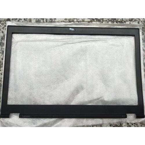 NEW case For Lenovo Thinkpad P51 LCD front bezel trim cover 01HY705 AP12W000400 with camera hole black FOR 4K screen