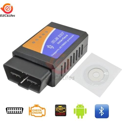 OBD2 OBDII ELM327 USB Wireless Bluetooth V1.5 Car Auto Scanner Diagnostic Support OBDII Protocols For Windows Android ELM 327