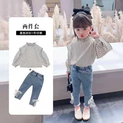 Girls' Autumn Clothes, Net Red, Fashionable Suits, Childrens Clothes, Spring And Autumn New Girls, Western Style