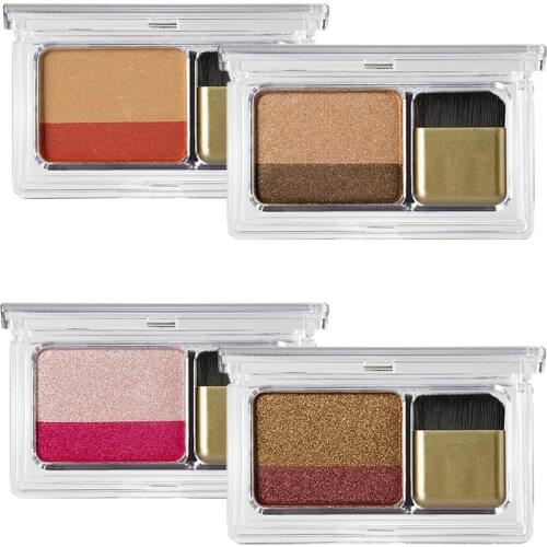 Blesiya Multi-Color Eye Shadow Palette Matte Glitter Makeup Blush