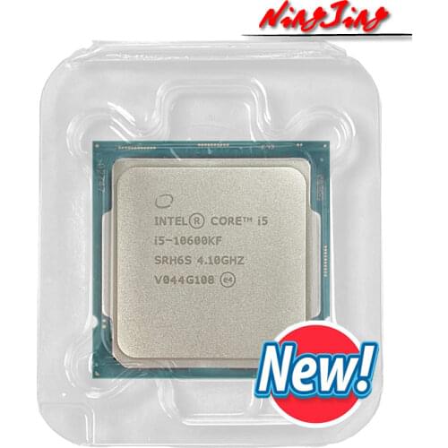 Intel Core i5-10600KF I5 10600KF 4.1 GHz Six-Core Twelve-Thread CPU Processor 65W LGA1200 new but no fan