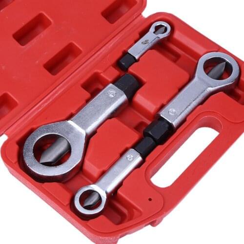 9-12mm Nut Extractor Splitter Cracker Remover Tool Set Rust Nut Removal Puller Damaged Screw Repair Hand Tools Professional