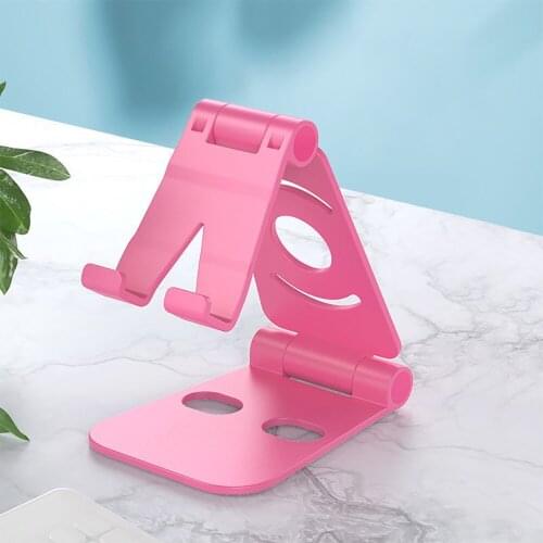 Universal Foldable Desk Phone Holder Tablet Bracket Stand Holder Lazy Pad Support Phone Stand for IPad IPhone Huawei Samsung