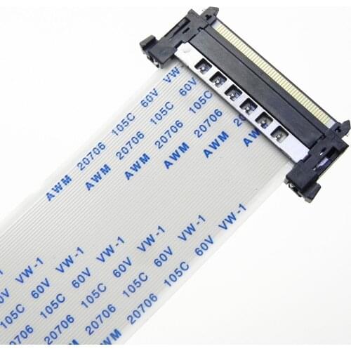 （1pcs） FI-RE51 1.0mm Pitch 51pin 600mm Long Flexible Flat FFC Ribbon Cable