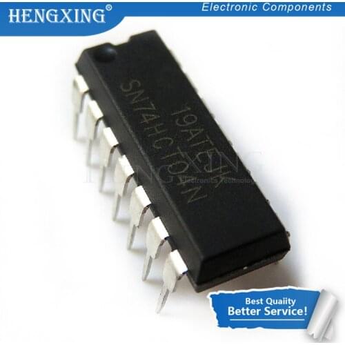 10pcs/lot SN74HCT04N DIP-14 74HCT04 DIP SN74HCT04 DIP14 74HCT04N In Stock