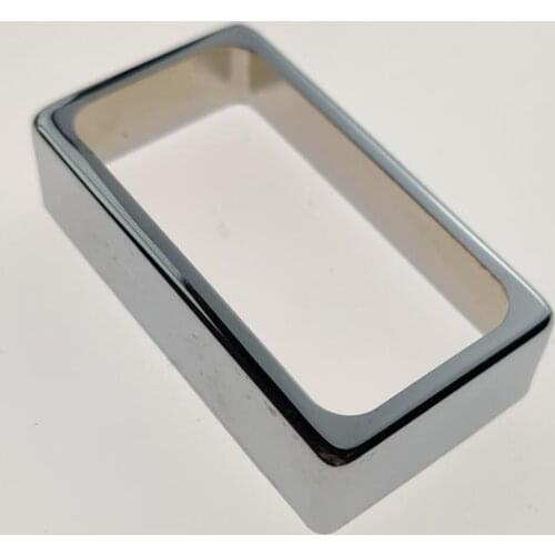 1x Mini Brass Pickup Cover Open For LP Guitar Parts Durable Chrome