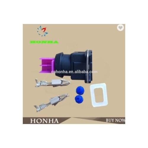 2 Pin/Way EV1 Auto Fuel Injector Connector Plug For 443906232 443906232