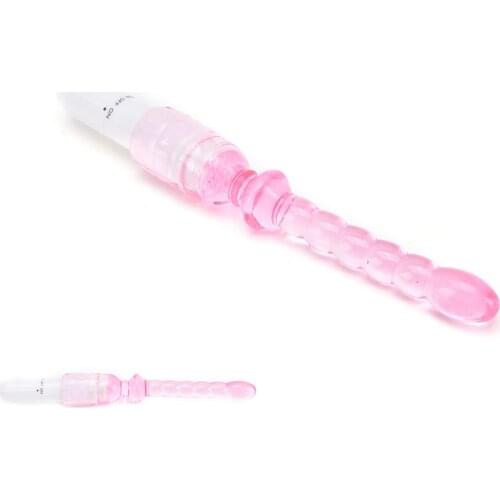 Electric Shock Anal Butt Plug Pistols Beads AV Court Masturbation Vibration Massage Smooth Surface Wave G Spot Pull Beads