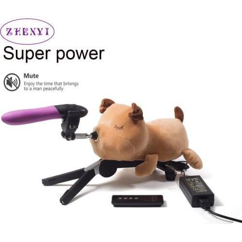 New Pet Dog Automatic Sex Masturbation Super Mute Sex Machine Gun Powerful Automatic Love Machine Vibrator Female Sex Products