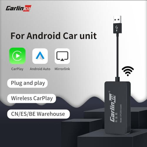 Carlinkit Car Multimedia Player Wireless CarPlay Dongle Android Auto Adapter for Android Host Bluetooth WIFI Receiver Car Radio