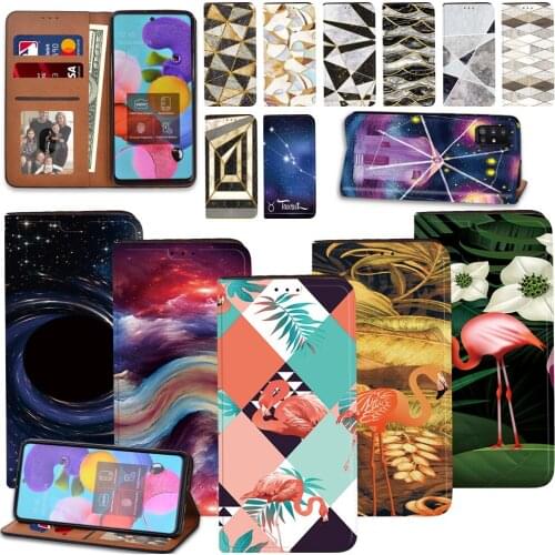 Phone Case for Samsung Galaxy A51/A71/A70/A70S/A41/A50/A50S Leather Scratch-Resistant Wallet Mobile Phone Case
