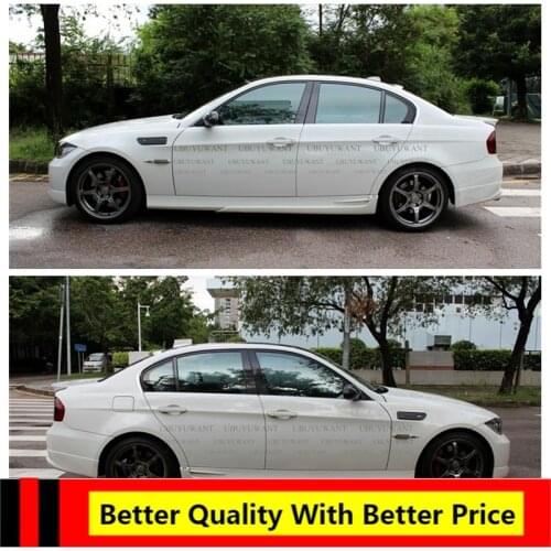 For BMW E90 3 Series 2005 2006 2007 2008 2009 2010 2011 ABS Painted ROOF Spoiler Tail Trunk Boot Wing Decoration Car Styling