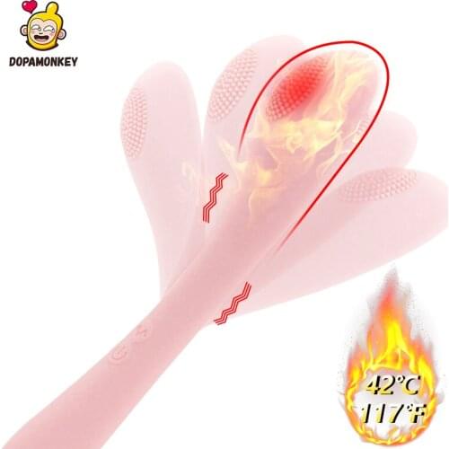 Adult Sex Products G Spot Massager Heating Powerful vibrator Silicone Clitoris Stimulation Woman Masturbation Gay Erotic sex toy