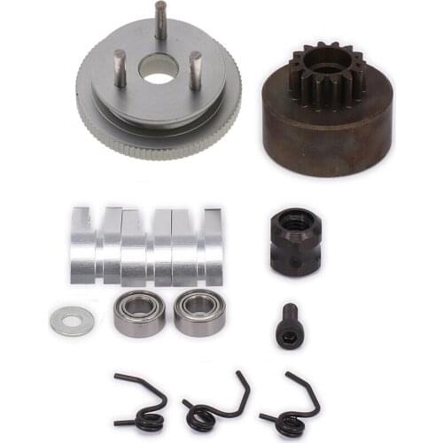 Clutch flywheel set (14T gear, clutch plate, 3pin flywheel) For 1/8 RC car