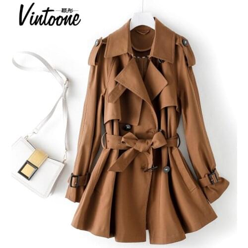 Short Windbreaker Womens Small Spring Dress Long Short 2021 Spring and Autumn New Coat