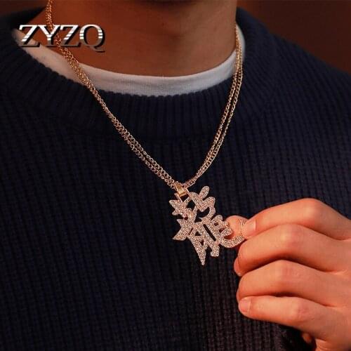 ZYZQ Trendy Gold Color Dragon Pendant Necklace For Women Men Fashion Metal Dragon Necklace Jewelry Accessories Wholesale