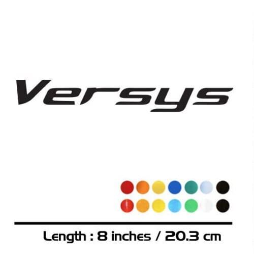 Motorcycle sticker bike Fuel tank Wheels helmet fairing Luggage MOTO car accessories reflective sign decal For KAWASAKI VERSYS