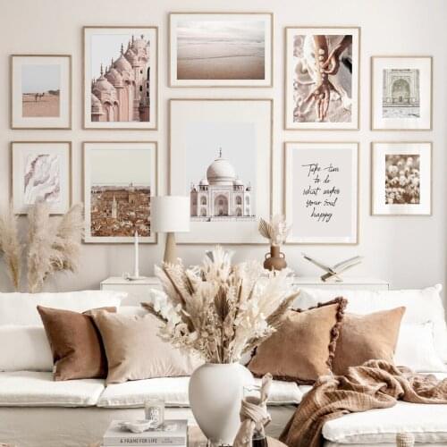 Istanbul Islamic Mosque Castle Dandelion Wall Art Canvas Painting Nordic Posters And Prints Wall Pictures For Living Room Decor