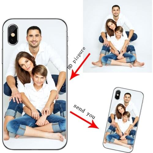 Soft Silicone TPU Phone Case Customized Photo For iPhone 5 5S SE 6 6 plus 7 8 plus For iPhone X XS XR Max 11 PRO Max